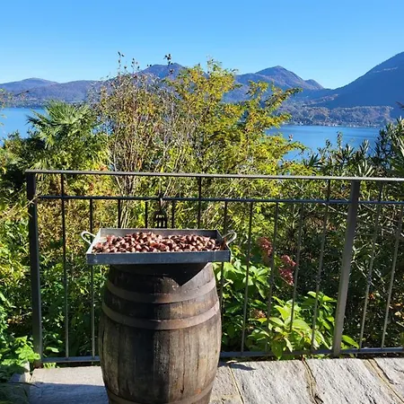 Apartment Bella Vista Maggiore Einzigartiger Blick 365 Tagen