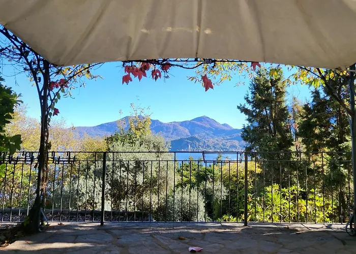 Bella Vista Maggiore Einzigartiger Blick 365 Tagen Apartamento Ghiffa